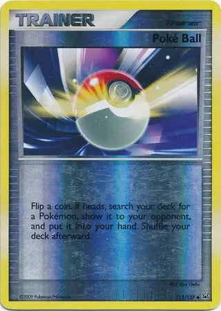 Poké Ball 113/127 Reverse Uncommon - MissingNo.