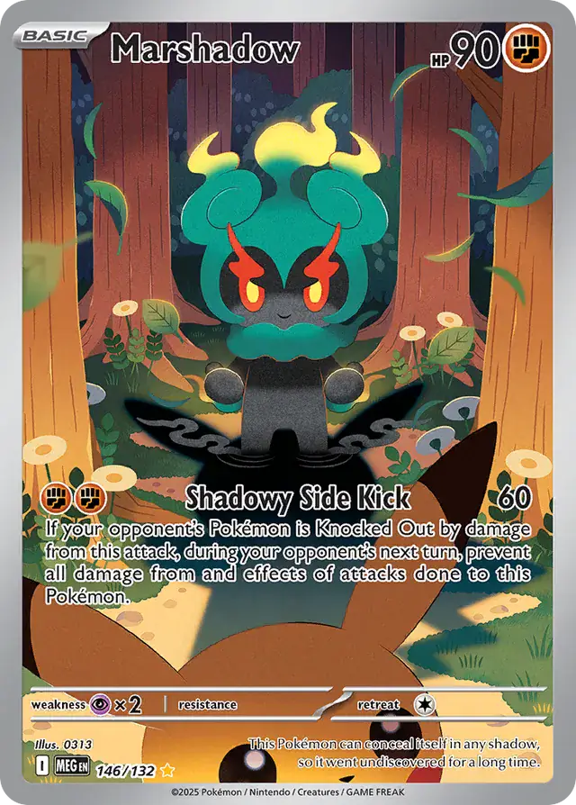 Marshadow #146 Mega Evolution Pokémon TCG Card – Base