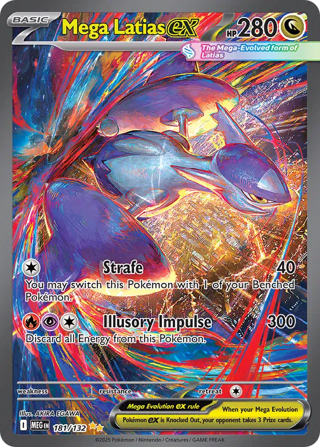 Mega Latias #181 Mega Evolution Pokémon TCG Card – Mega Evolution