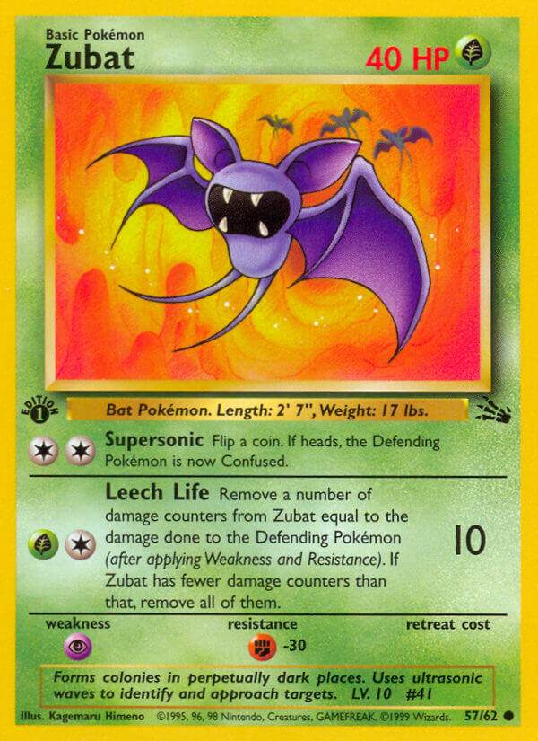 Zubat 57/62 Common - MissingNo.