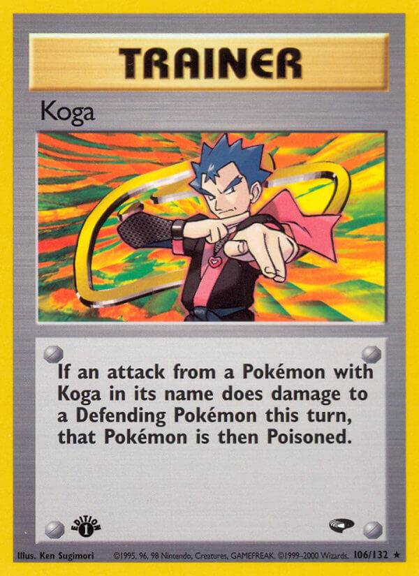 Koga 106/132 Non-Holo Rare - MissingNo.