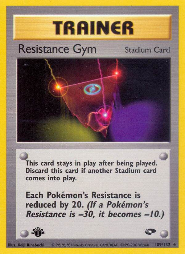 Resistance Gym 109/132 Non-Holo Rare - MissingNo.