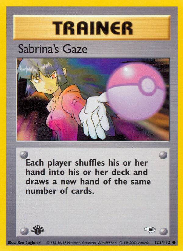 Sabrina's Gaze 125/132 Common - MissingNo.