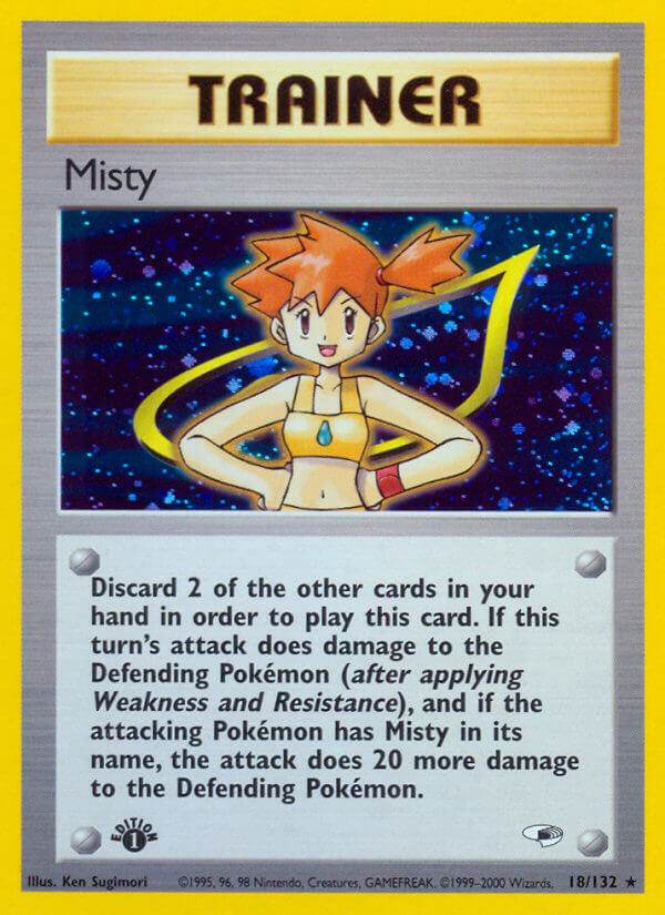 Misty 18/132 Holo Rare - MissingNo.