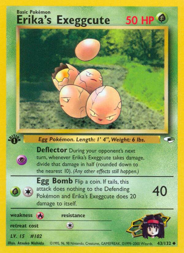 Erika's Exeggcute 43/132 Uncommon - MissingNo.