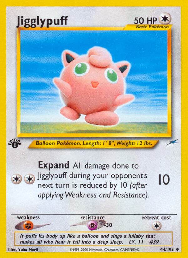 Jigglypuff 44/105 Uncommon - MissingNo.