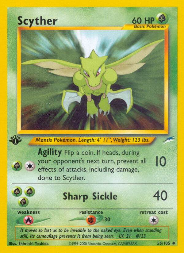Scyther 55/105 Uncommon - MissingNo.
