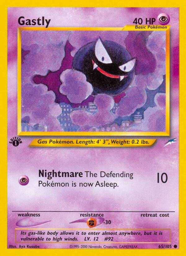 Gastly 65/105 Common - MissingNo.