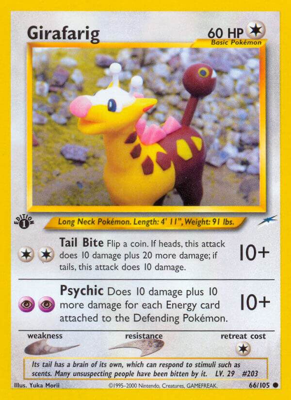 Girafarig 66/105 Common - MissingNo.