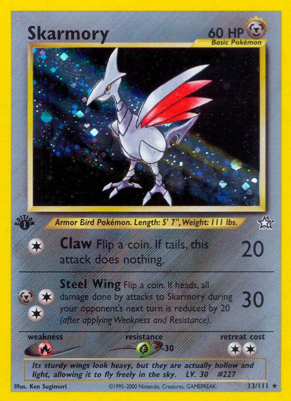 Skarmory 13/111 Holo Rare - MissingNo.