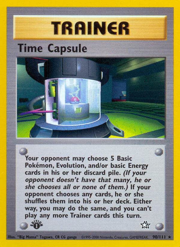 Time Capsule 90/111 Non-Holo Rare - MissingNo.
