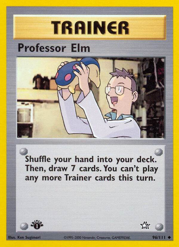Professor Elm 96/111 Uncommon - MissingNo.
