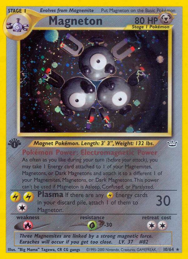 Magneton 10/64 Holo Rare - MissingNo.