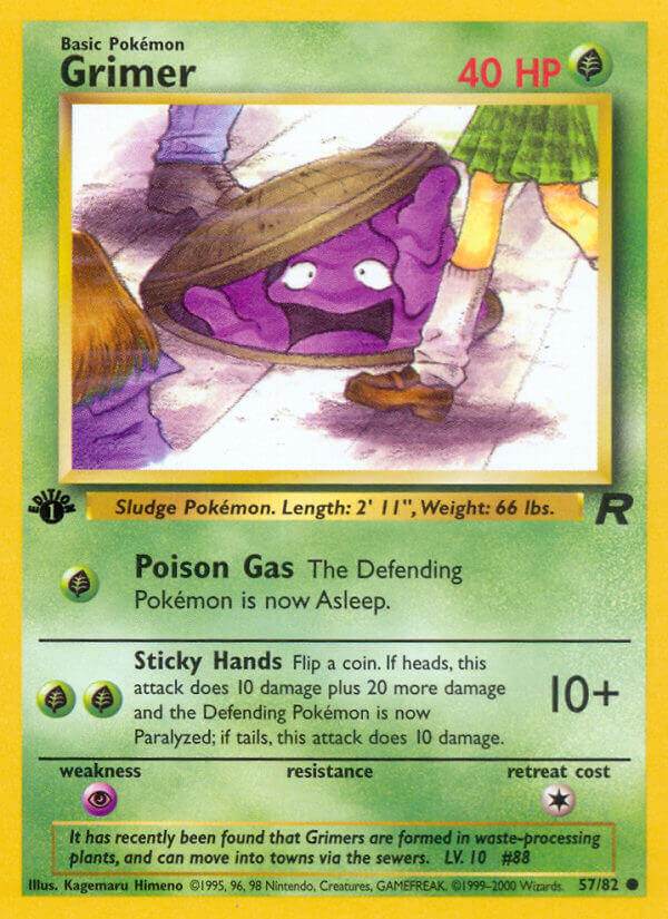 Grimer 57/82 Common - MissingNo.