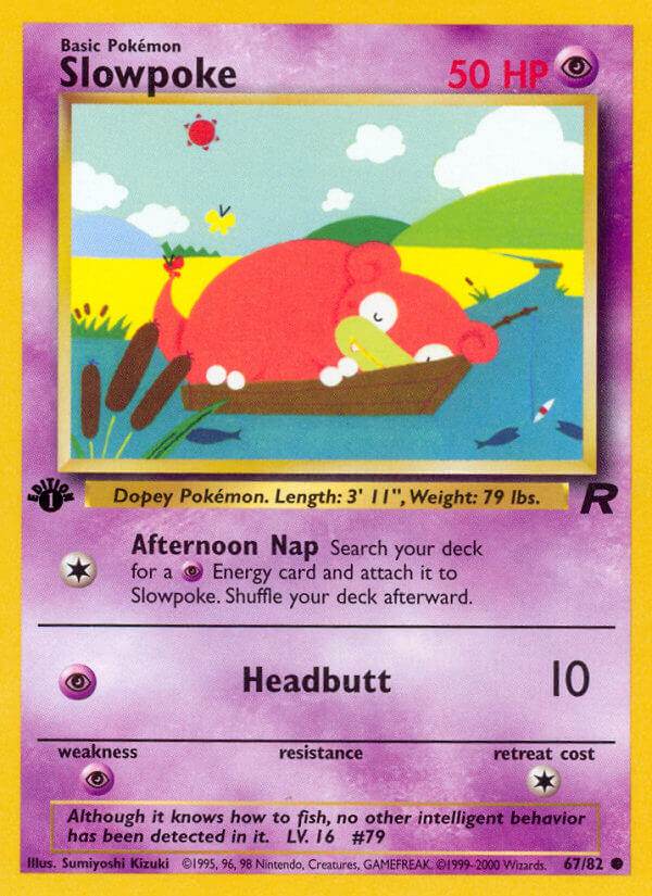 Slowpoke 67/82 Common - MissingNo.