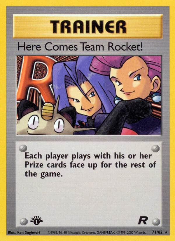 Here Comes Team Rocket! 71/82 Non-Holo Rare - MissingNo.