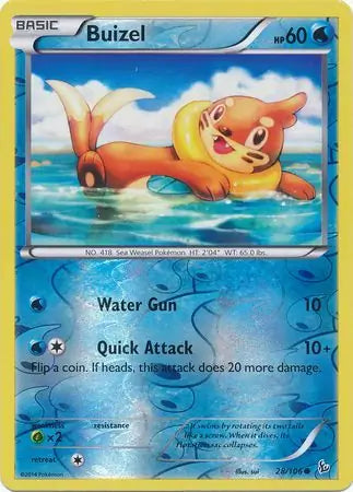 Buizel 28/106 Reverse Common - MissingNo.