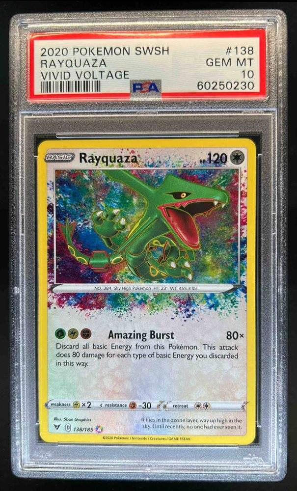Rayquaza 138 PSA 10 - MissingNo.
