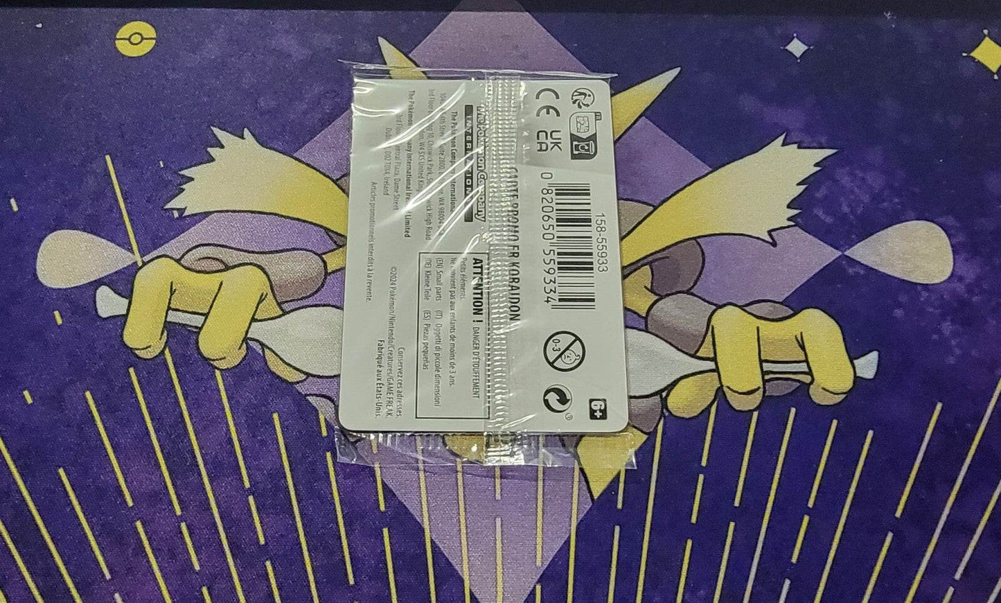 VHTF French Koraidon ( 119/162 ) Temporal Force GameStop Exclusive Promo Holo - MissingNo.