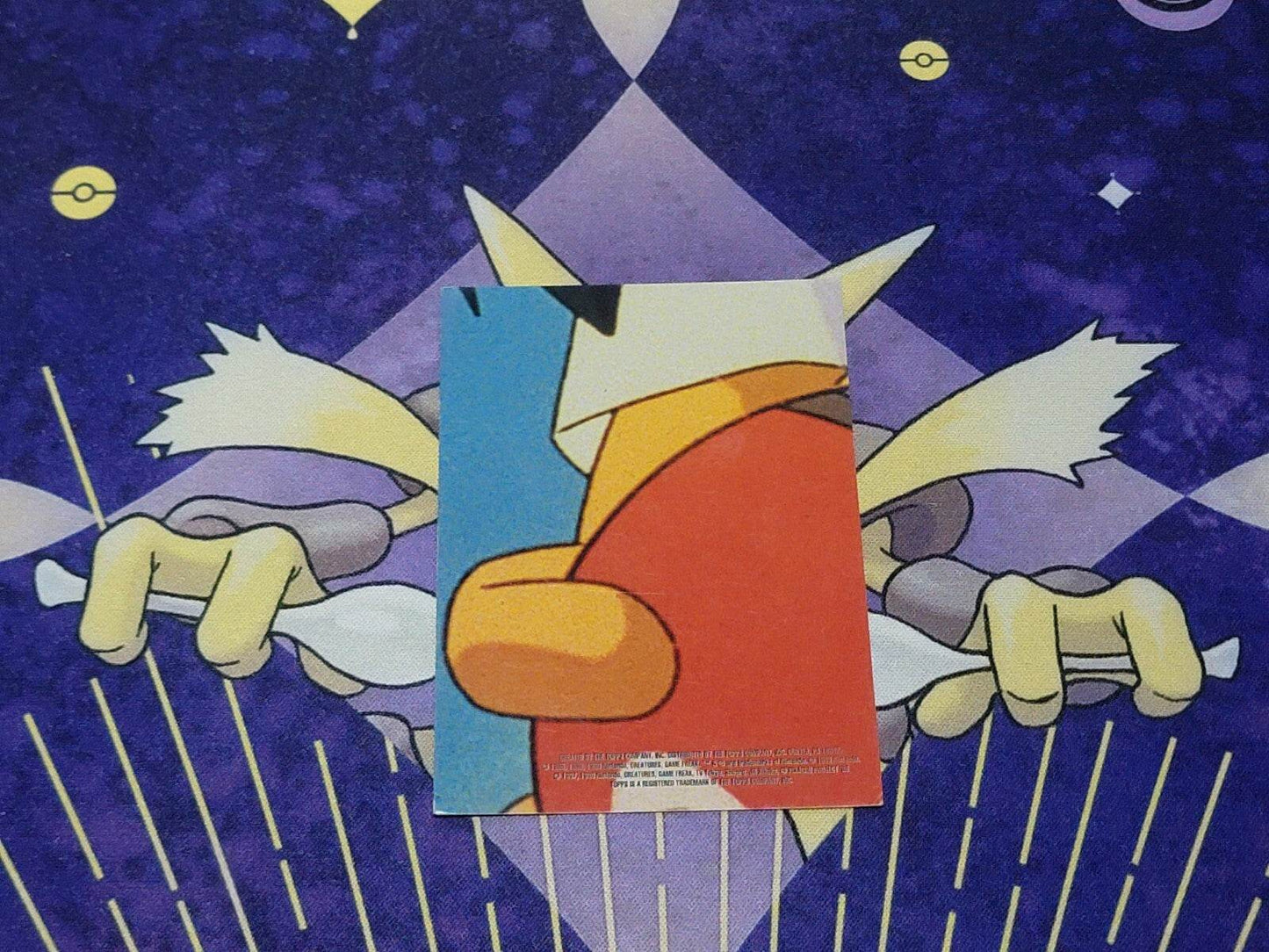 Pokemon 1999 Topps Butterfree Metapod Caterpie Sticker Card VHTF - MissingNo.