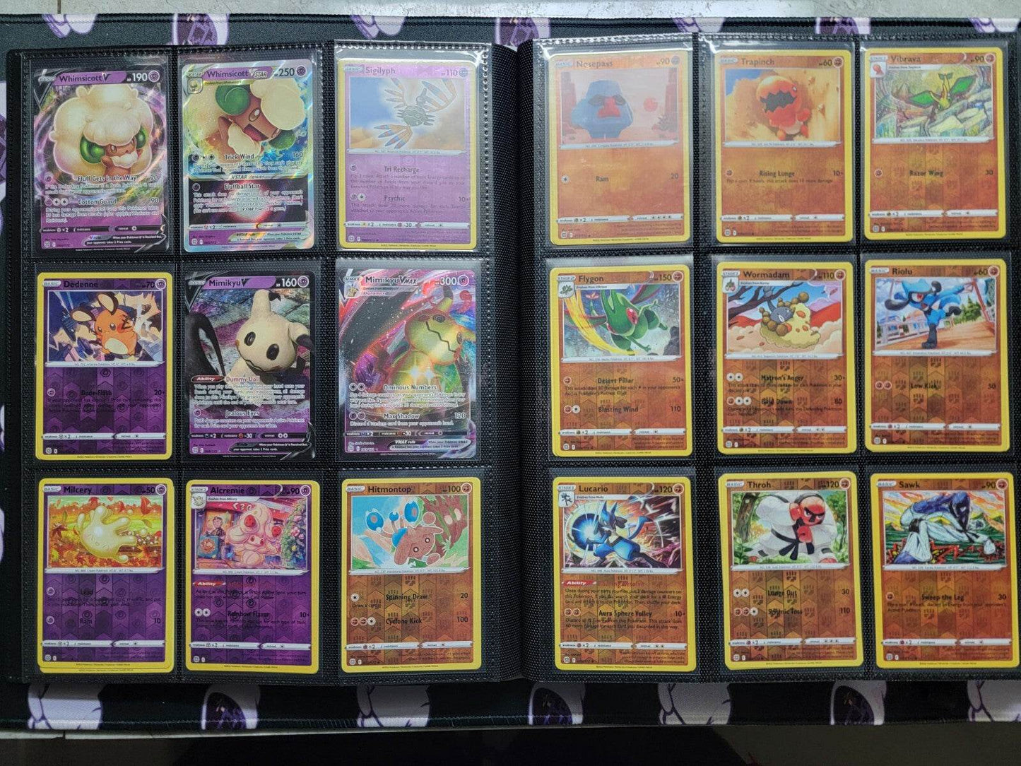 Pokemon Brilliant Stars Master Set 100 % Binder Included * Read Description - MissingNo.