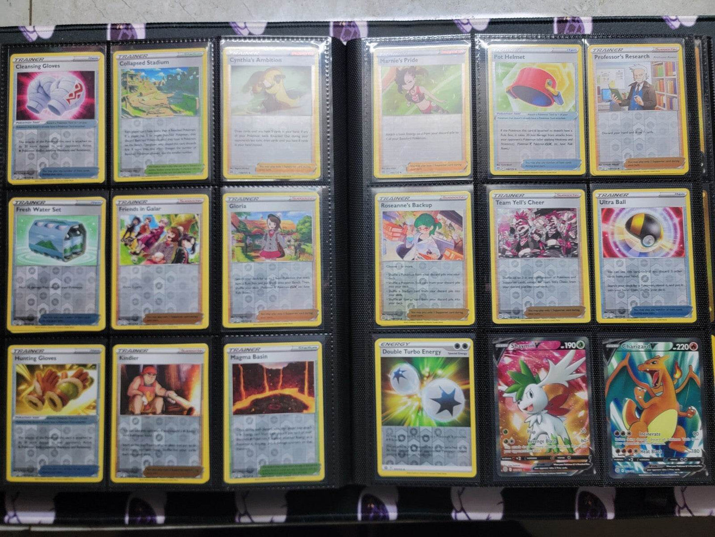 Pokemon Brilliant Stars Master Set 100 % Binder Included * Read Description - MissingNo.