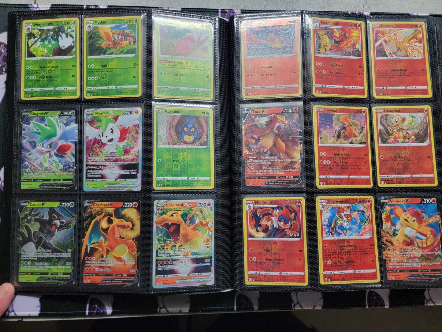 Pokemon Brilliant Stars Master Set 100 % Binder Included * Read Description - MissingNo.