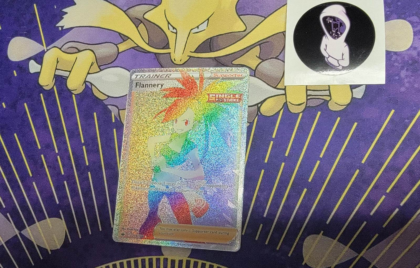 Flannery - 215/198 - Pokemon Chilling Reign Sword & Shield Secret Rare NM - MissingNo.