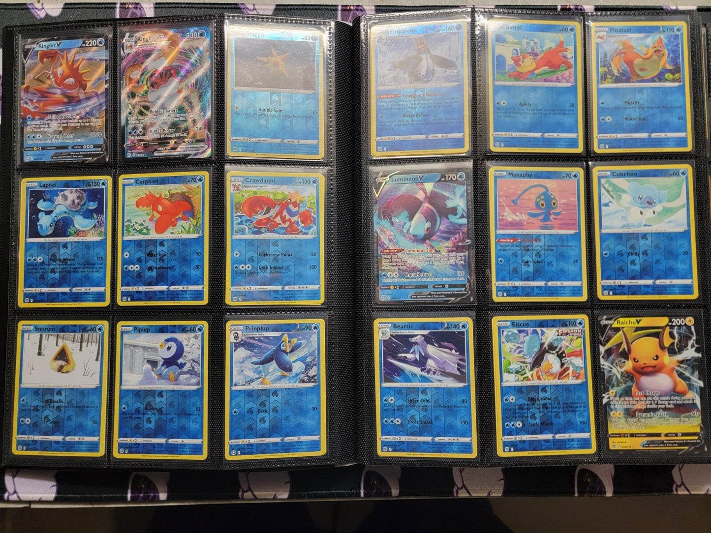 Pokemon Brilliant Stars Master Set 100 % Binder Included * Read Description - MissingNo.