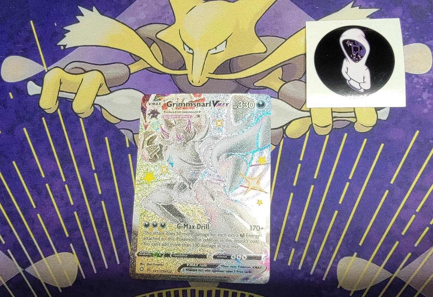 Grimsnarl VMAX ( SV117/SV122 ) - Shining Fates - NM - MissingNo.