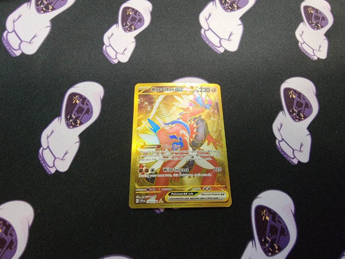 Koraidon ex 254/198 Scarlet & Violet Base Set Hyper Rare - NM - MissingNo.