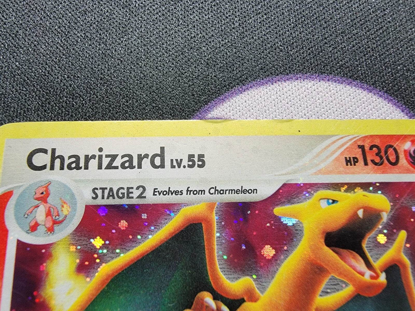 CHARIZARD Lv.55 #3/132 HOLO Rare 2007 Pokemon D & P Secret Wonders - LP - MissingNo.