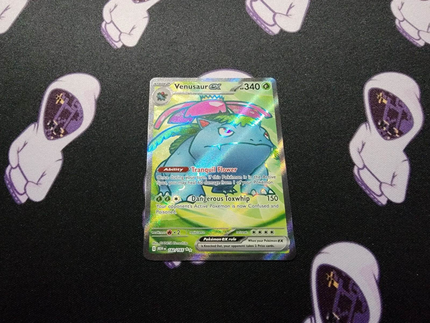 Venusaur ex Full Art Scarlet & Violet-151 182/165 Holo Ultra Rare - NM - MissingNo.