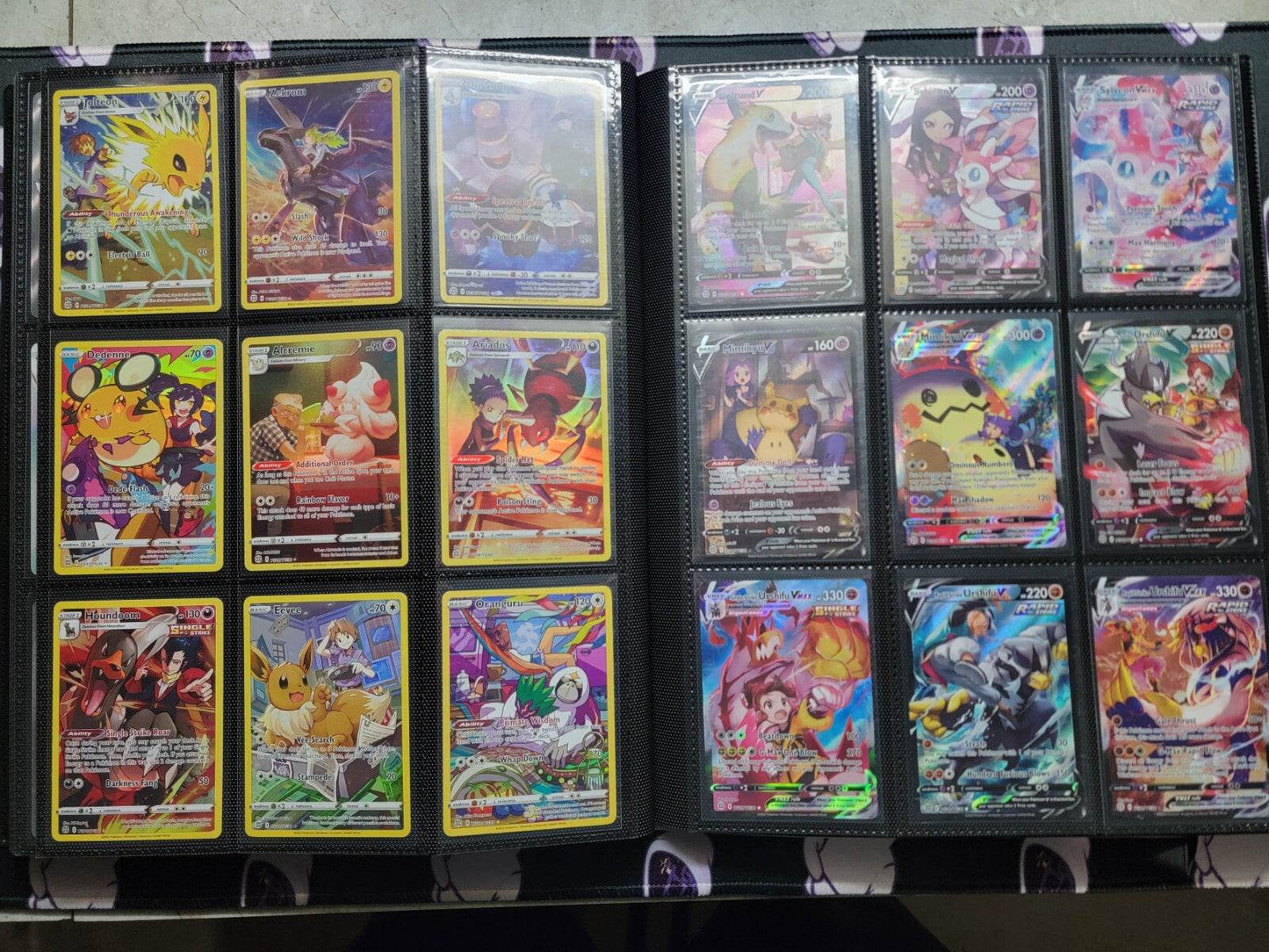Pokemon Brilliant Stars Master Set 100 % Binder Included * Read Description - MissingNo.
