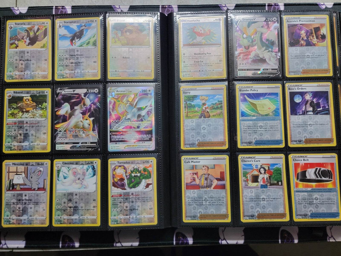 Pokemon Brilliant Stars Master Set 100 % Binder Included * Read Description - MissingNo.
