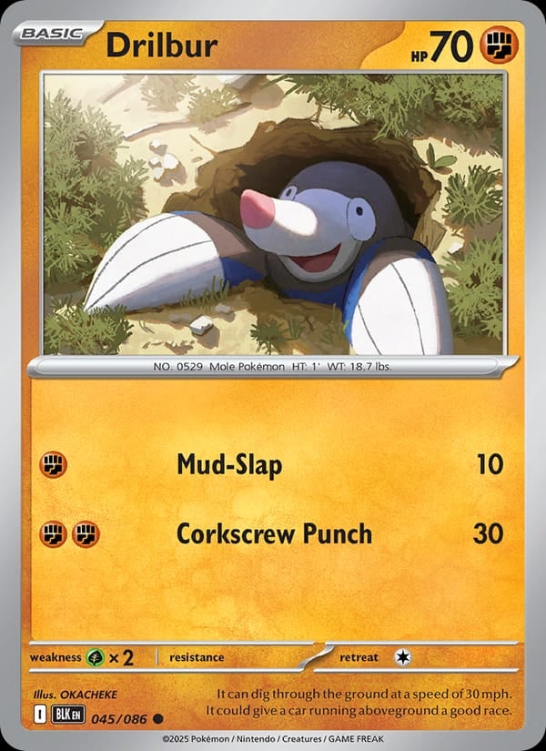 Drilbur (Master Ball Pattern)