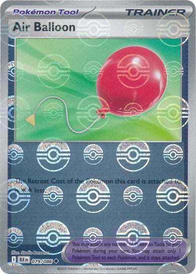 Air Balloon (Poke Ball Pattern)