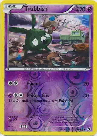 Trubbish 67/113 Reverse Common - MissingNo.
