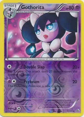 Gothorita 71/113 Reverse Uncommon - MissingNo.