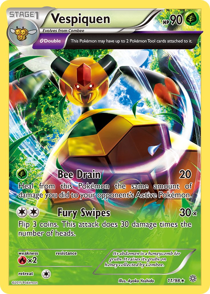 Vespiquen 11/98 Reverse Rare - MissingNo.