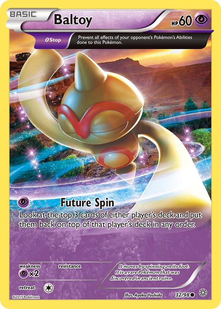 Baltoy 32/98 Reverse Common - MissingNo.