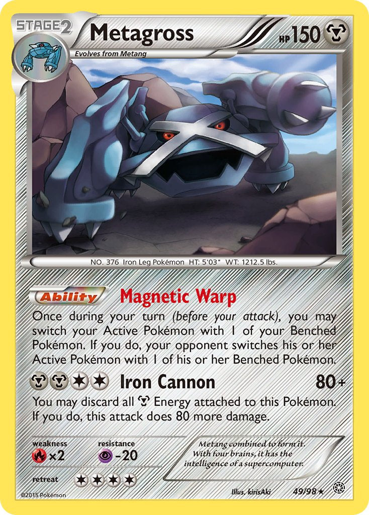 Metagross 49/98 Non-Holo Rare - MissingNo.