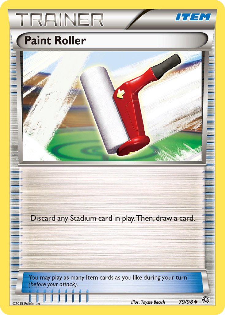 Paint Roller 79/98 Reverse Uncommon - MissingNo.