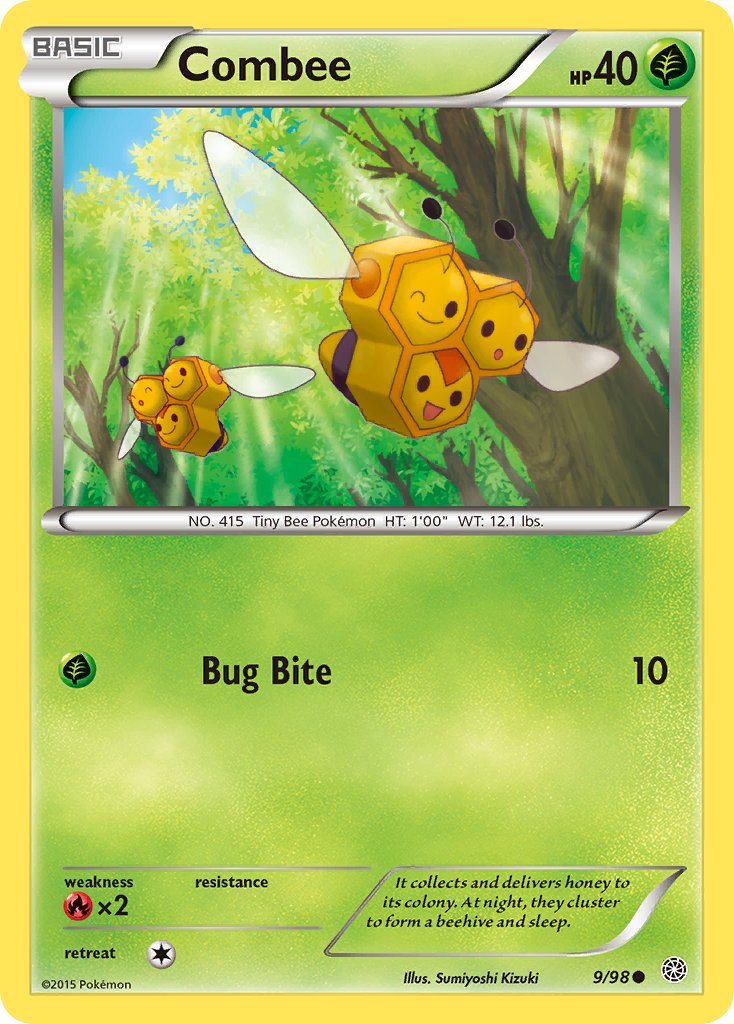 Combee 9/98 Common - MissingNo.
