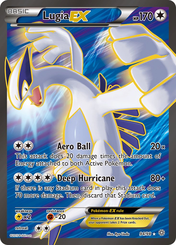 Lugia EX 94/98 Holo Ultra Rare EX - MissingNo.