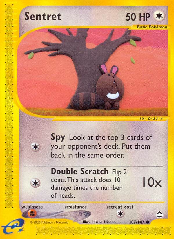 Sentret 107/147 Reverse Common - MissingNo.