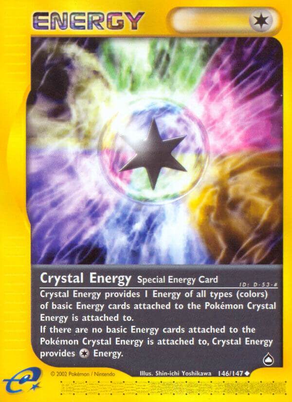 Crystal Energy 146/147 Reverse Uncommon - MissingNo.