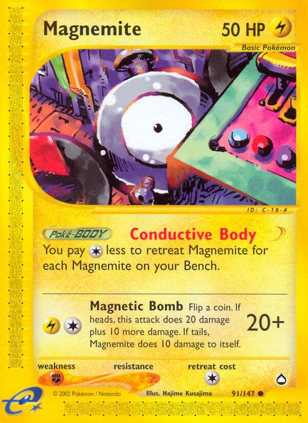 Magnemite 91/147 Common - MissingNo.