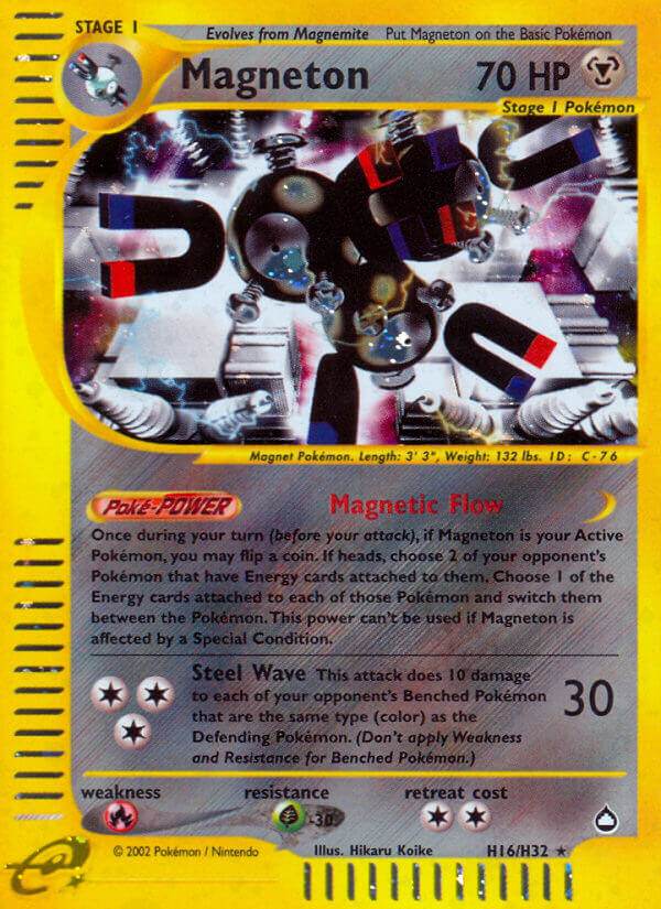 Magneton H16/H32 Holo Rare - MissingNo.