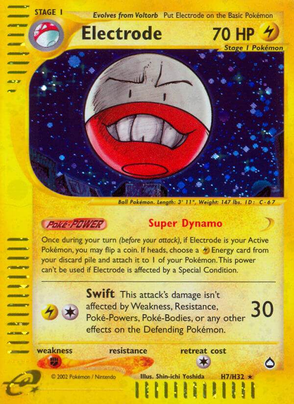 Electrode H7/H32 Holo Rare - MissingNo.